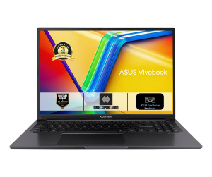 ASUS Vivobook 16 X1605VA-DICSH2702W Intel Core 9 270H Ordinateur portable 40,6 cm (16") WUXGA 16 Go DDR5-SDRAM 512 Go SSD Wi-Fi 6 (802.11ax) Windows 11 Home Noir