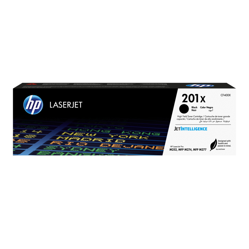 HP 201X toner LaserJet Noir grande capacité authentique