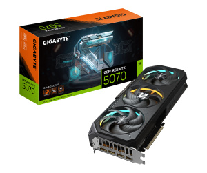 GIGABYTE GeForce RTX 5070 GAMING OC 12G Carte Graphique - 12 Go GDDR7, 192 bits, PCI-E 5.0, 2625 MHz Core Clock, 3 x DP 2.1a, 1 x HDMI 2.1b, NVIDIA DLSS 4, GV-N5070GAMING OC-12GD