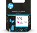 HP Cartouche d’encre trois couleurs 305 authentique