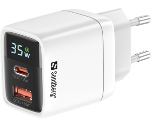 Sandberg 441-52 chargeur d'appareils mobiles Universel Blanc Secteur Charge rapide Intérieure