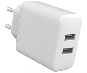 eSTUFF ES635005 chargeur d'appareils mobiles Téléphone portable Blanc Secteur Intérieure