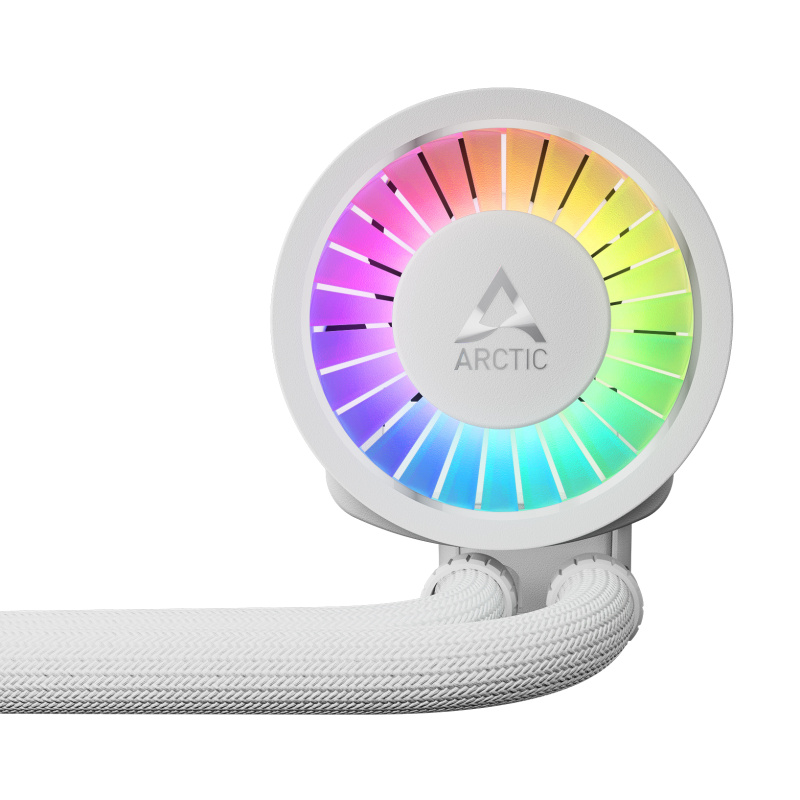 ARCTIC Liquid Freezer III Pro 360 A-RGB (White) Processeur Refroidisseur de liquide tout-en-un 12 cm Blanc 1 pièce(s)
