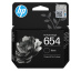 HP 654 Cartouche d’encre authentique économique Noir