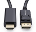 Microconnect MC-DP-HDMI-300 câble vidéo et adaptateur 3 m DisplayPort Noir