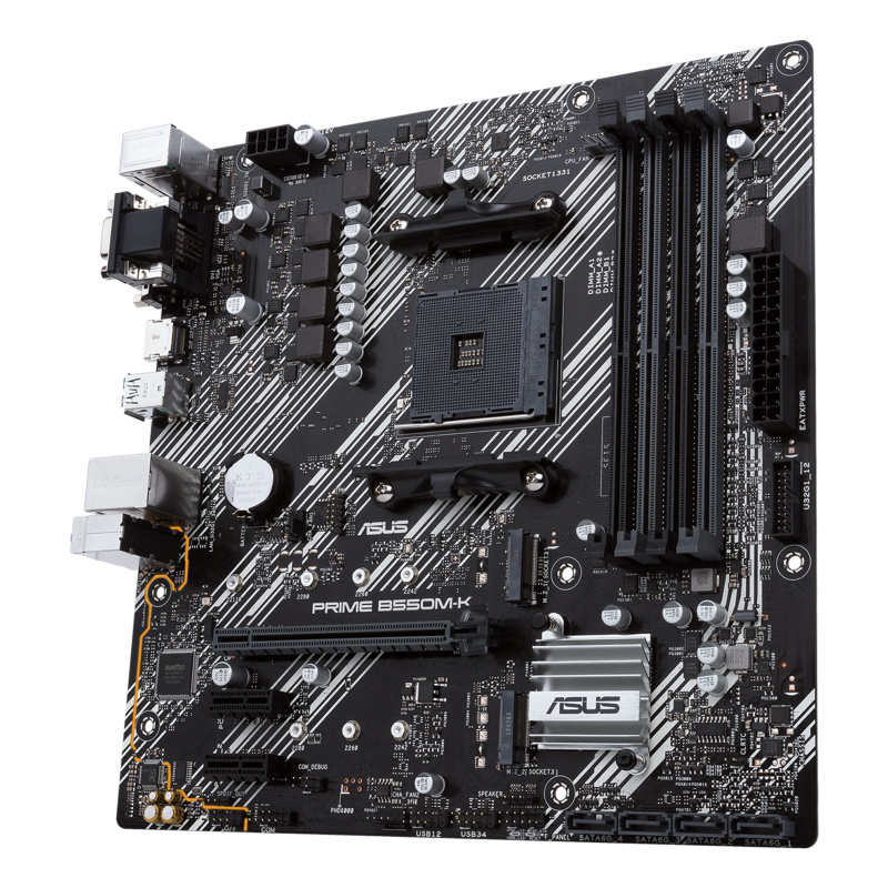 ASUS PRIME B550M-K AMD B550 Emplacement AM4 micro ATX