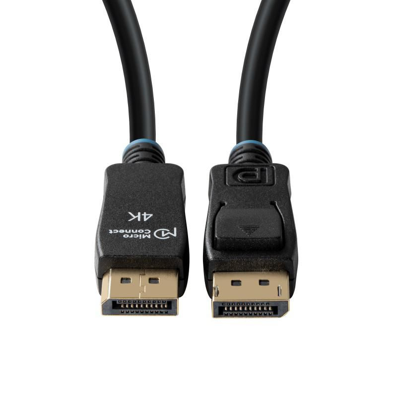Microconnect MC-DP-MMG-200 câble DisplayPort 2 m Noir
