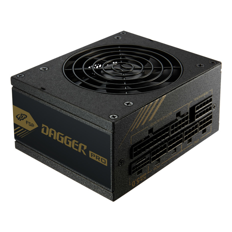 FSP DAGGER PRO ATX3.0(PCIe5.0) 850W unité d'alimentation d'énergie 20+4 pin ATX SFX Noir