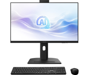 MSI Modern AM273QP AI 1UM-233FR Intel Core Ultra 7 155H 68,6 cm (27") 2560 x 1440 pixels PC All-in-One 32 Go DDR5-SDRAM 1 To SSD Windows 11 Pro Wi-Fi 6E (802.11ax) Noir