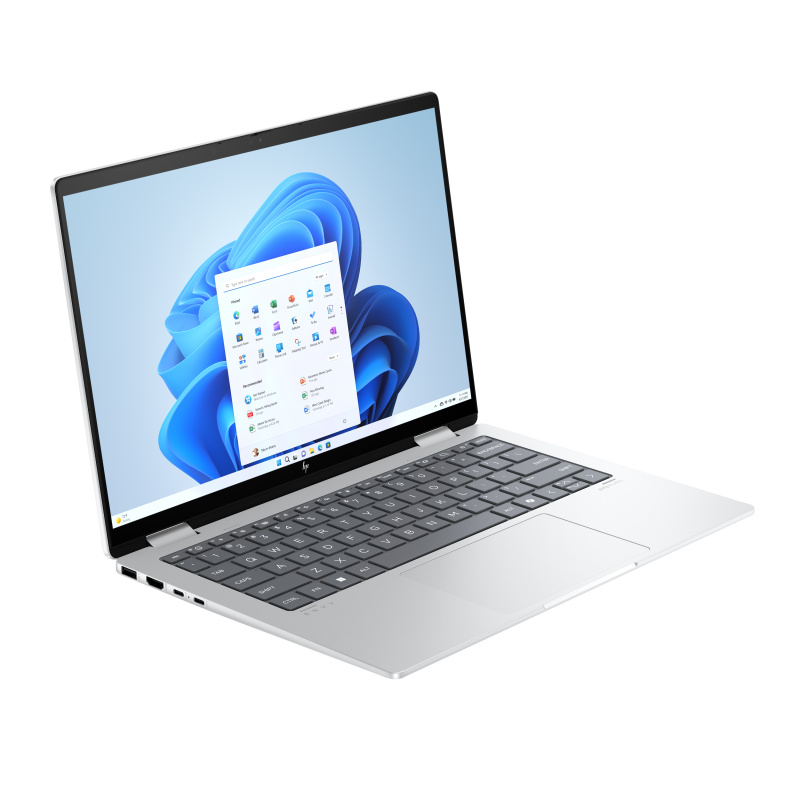 HP ENVY x360 14-fa0003nf AMD Ryzen™ 7 8840HS Hybride (2-en-1) 35,6 cm (14") Écran tactile 3K 16 Go LPDDR5-SDRAM 512 Go SSD Wi-Fi 6E (802.11ax) Windows 11 Home AI PC Argent