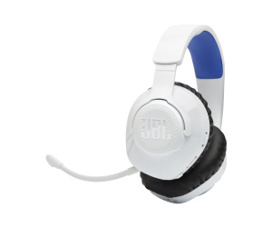 JBL Quantum 360P Casque Sans fil Arceau Jouer USB Type-C Bluetooth Bleu, Blanc