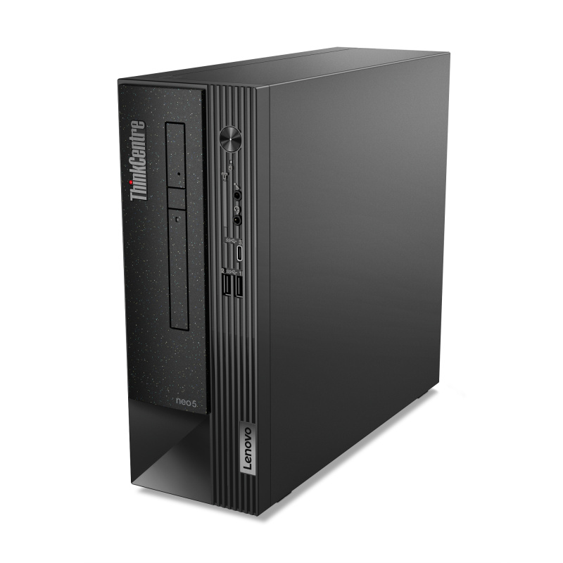 Lenovo ThinkCentre neo 50s Intel® Core™ i3 i3-12100 8 Go DDR4-SDRAM 256 Go SSD Windows 11 Pro SFF PC Noir