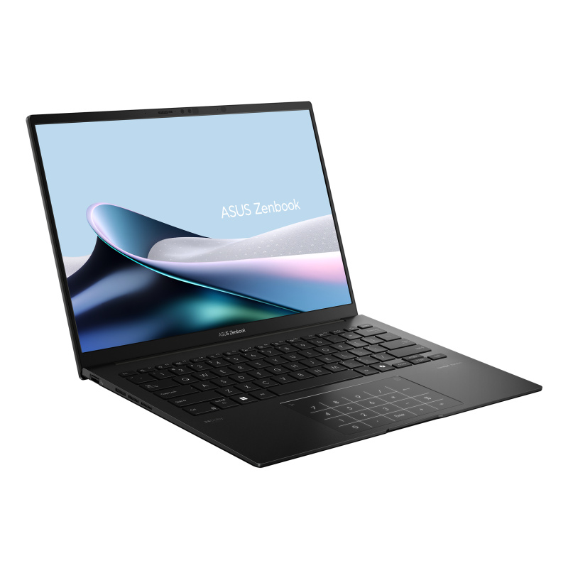ASUS Zenbook 14 OLED UM3406KA-QD096W AMD Ryzen AI 5 340 Ordinateur portable 35,6 cm (14") WUXGA 16 Go LPDDR5x-SDRAM 512 Go SSD Wi-Fi 6E (802.11ax) Windows 11 Home Noir