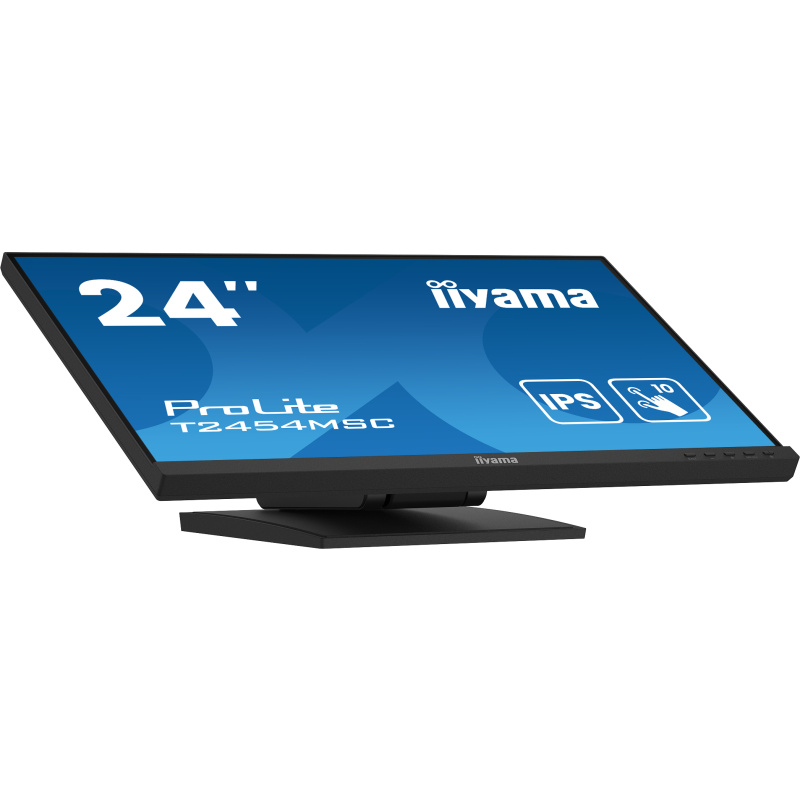 iiyama ProLite T2454MSC-B2AG écran plat de PC 60,5 cm (23.8") 1920 x 1080 pixels Full HD LED Écran tactile Multi-utilisateur Noir