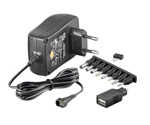 Microconnect PETRAVEL30 adaptateur de puissance & onduleur Noir