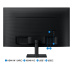 Samsung M50D écran plat de PC 81,3 cm (32") 1920 x 1080 pixels Full HD LED Noir