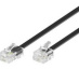 Microconnect MPK456S câble de téléphone 6 m Noir