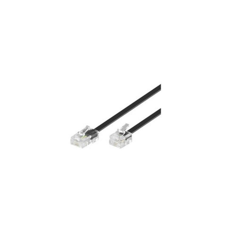 Microconnect MPK456S câble de téléphone 6 m Noir