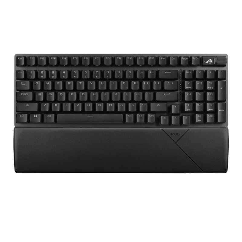 ASUS ROG Strix Scope II 96 Wireless clavier Jouer USB + RF Wireless + Bluetooth AZERTY Français Noir