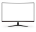 AOC G2 C32G2ZE/BK écran plat de PC 80 cm (31.5") 1920 x 1080 pixels Full HD LED Noir, Rouge