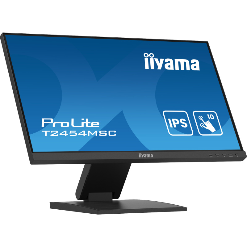 iiyama ProLite T2454MSC-B2AG écran plat de PC 60,5 cm (23.8") 1920 x 1080 pixels Full HD LED Écran tactile Multi-utilisateur Noir