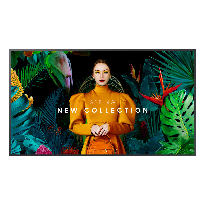 Samsung QM75C Écran plat de signalisation numérique 190,5 cm (75") LCD Wifi 500 cd/m² 4K Ultra HD Noir Tizen 24/7