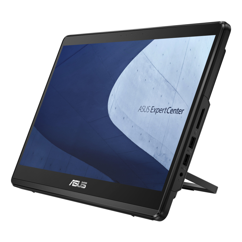ASUS ExpertCenter E1 AiO E1600WKAT-BMR009X Intel® Celeron® N N4500 39,6 cm (15.6") 1920 x 1080 pixels Écran tactile All-in-One tablet PC 8 Go DDR4-SDRAM 256 Go SSD Windows 11 Pro Wi-Fi 5 (802.11ac) Noir