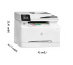 HP Color LaserJet Pro Imprimante multifonction M283fdw, Couleur, Imprimante pour Impression, copie, scan, fax, Impression USB en façade; Numérisation vers e-mail; Impression recto-verso; Chargeur automatique de documents déroulé de 50 feuilles