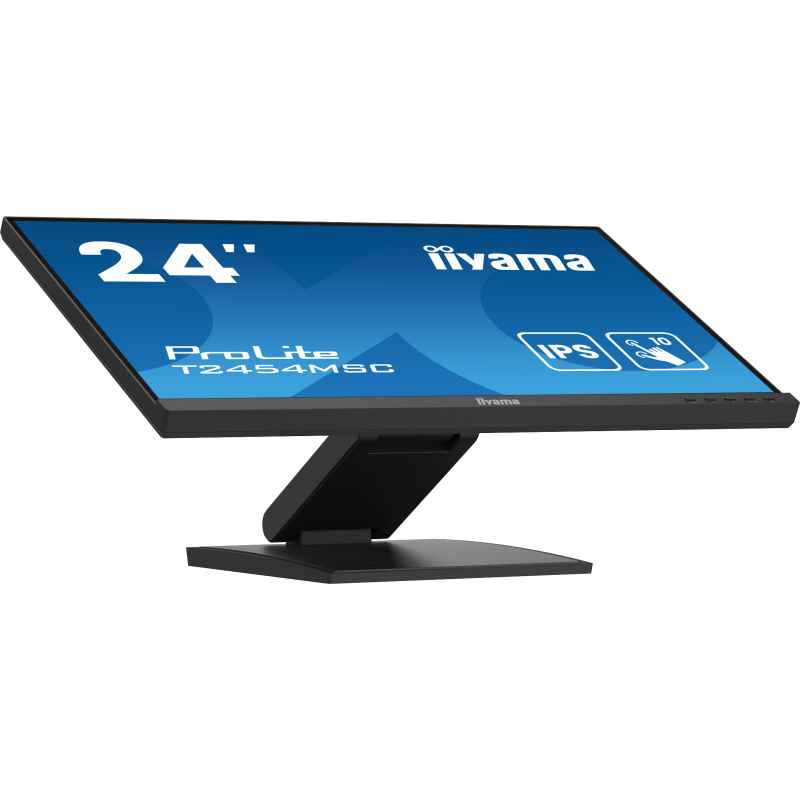 iiyama ProLite T2454MSC-B2AG écran plat de PC 60,5 cm (23.8") 1920 x 1080 pixels Full HD LED Écran tactile Multi-utilisateur Noir