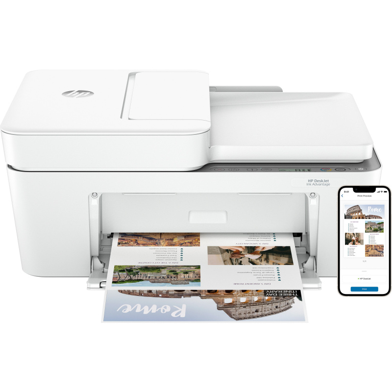 HP DeskJet Ink Advantage Imprimante tout-en-un 4276, Couleur, Imprimante pour Domicile, Impression, copie, numérisation, sans fil, envoi de télécopie mobile