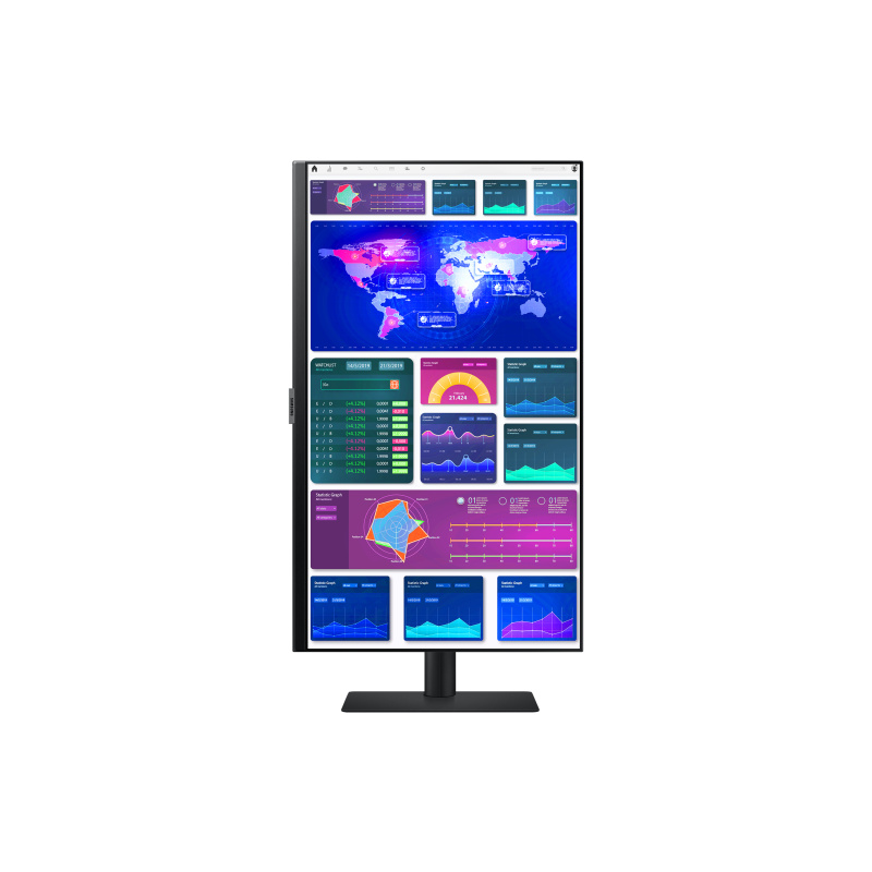 Samsung S60A écran plat de PC 68,6 cm (27") 2560 x 1440 pixels Quad HD LCD Noir