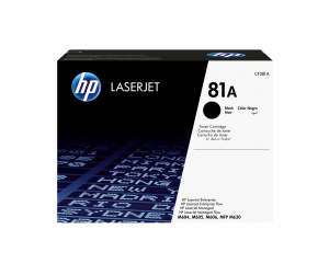 HP 81A toner LaserJet noir authentique