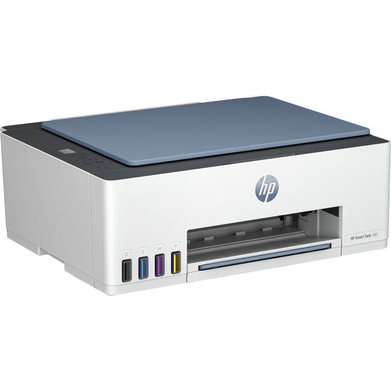 HP Smart Tank Imprimante Tout-en-un 585, Home and home office, Print, copy, scan, Wireless; High-volume printer tank; Print from phone or tablet; Scan to PDF
