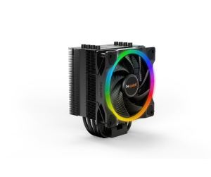 be quiet! Pure Rock 2 FX Black | Ventirad mono tour, noir, socket Intel et AMD, ARGB