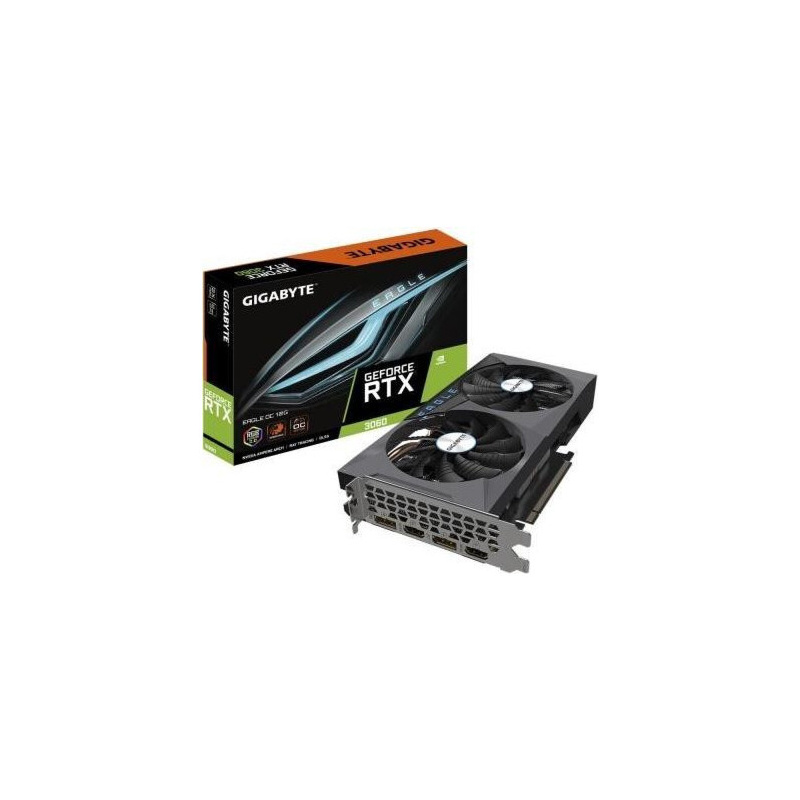 GIGABYTE EAGLE GV-N3060EAGLE-12GD NVIDIA GeForce RTX 3060 12 Go GDDR6