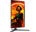 AOC G3 25G3ZM/BK écran plat de PC 62,2 cm (24.5") 1920 x 1080 pixels Full HD Noir, Rouge