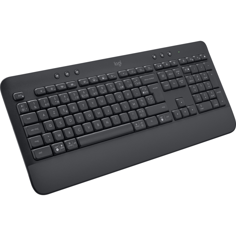 Logitech Signature K650 clavier Bureau Bluetooth AZERTY Français Graphite