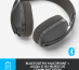 Logitech Zone Vibe 100 Casque Sans fil Arceau Appels/Musique Bluetooth Graphite