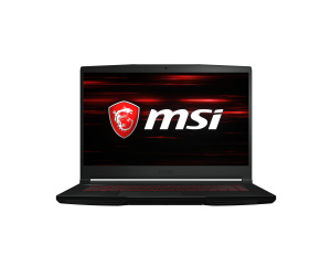 MSI Gaming GF63 10SCSR-1205FR Thin Intel® Core™ i7 i7-10750H Ordinateur portable 39,6 cm (15.6") Full HD 16 Go DDR4-SDRAM 512 Go SSD NVIDIA® GeForce® GTX 1650 Ti Wi-Fi 6 (802.11ax) Windows 10 Home Noir