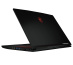 MSI Gaming GF63 10SCSR-1205FR Thin Intel® Core™ i7 i7-10750H Ordinateur portable 39,6 cm (15.6") Full HD 16 Go DDR4-SDRAM 512 Go SSD NVIDIA® GeForce® GTX 1650 Ti Wi-Fi 6 (802.11ax) Windows 10 Home Noir