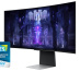 Samsung G85SB écran plat de PC 86,4 cm (34") 3440 x 1440 pixels UltraWide Quad HD OLED Argent