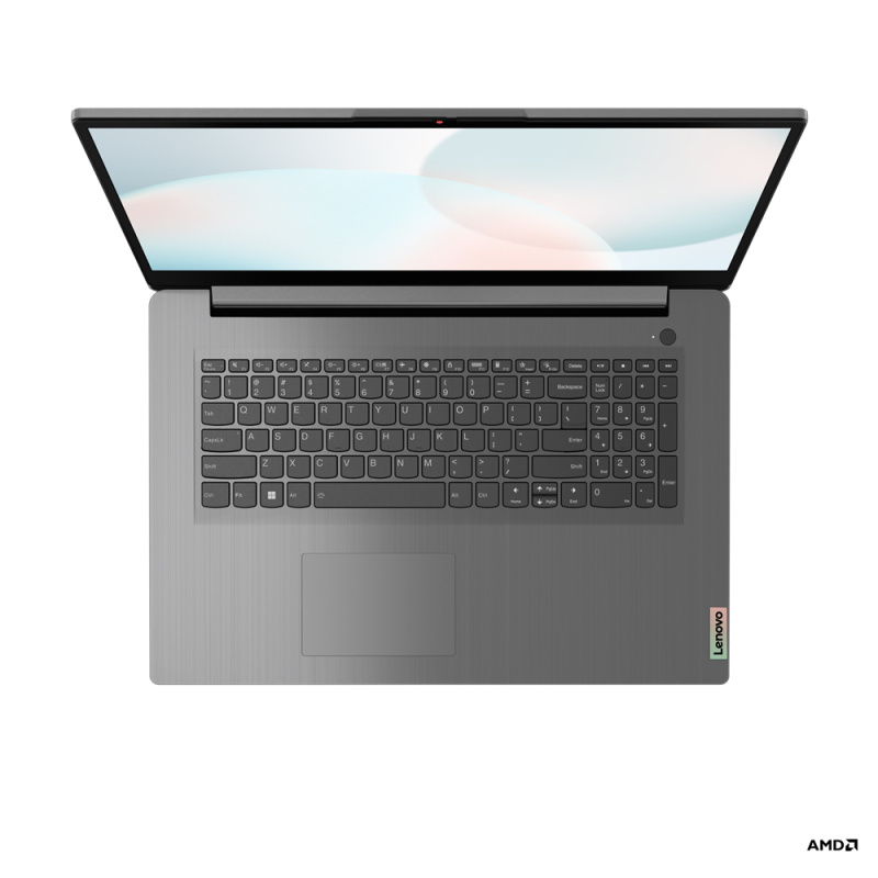 Lenovo IdeaPad 3 17ABA7 AMD Ryzen™ 7 5825U Ordinateur portable 43,9 cm (17.3") Full HD 16 Go DDR4-SDRAM 512 Go SSD Wi-Fi 6 (802.11ax) Windows 11 Home Français Gris