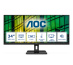 AOC U34E2M écran plat de PC 86,4 cm (34") 3440 x 1440 pixels Wide Quad HD Noir