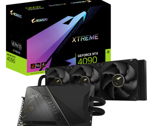 Gigabyte AORUS XTREME AORUS GeForce RTX 4090 XTREME WATERFORCE 24G NVIDIA 24 Go GDDR6X