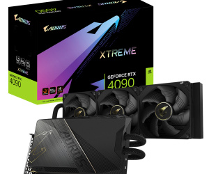 Gigabyte AORUS GeForce RTX 4090 XTREME WATERFORCE 24G NVIDIA 24 Go GDDR6X