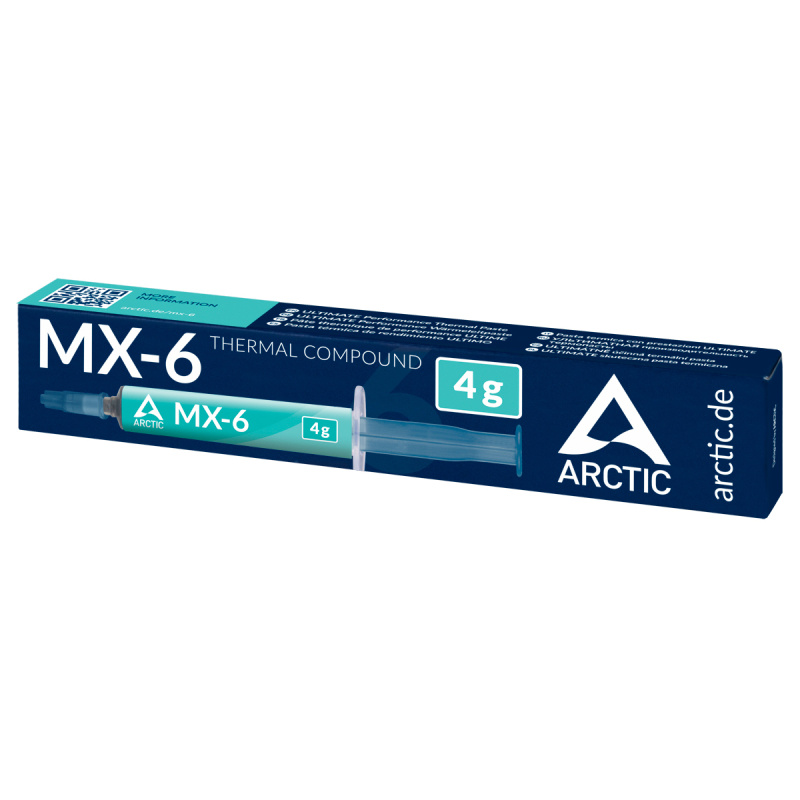ARCTIC MX-6 combiné de dissipateurs thermiques Pâte thermoconductible 4 g