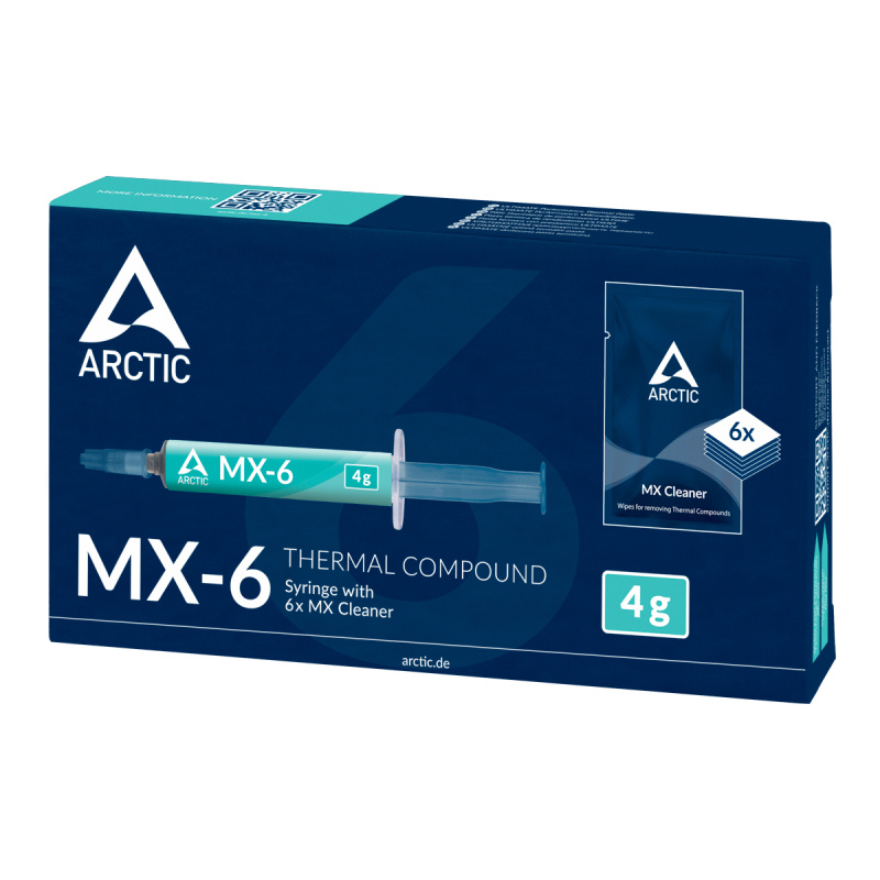 ARCTIC MX-6 combiné de dissipateurs thermiques Pâte thermoconductible 4 g