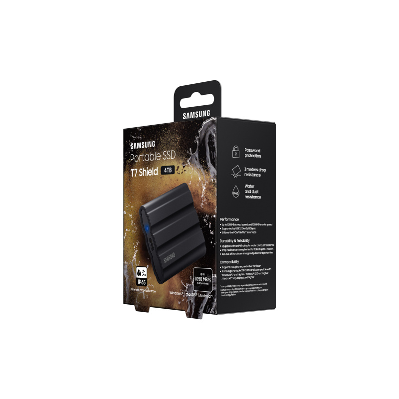 Samsung MU-PE4T0S 4 To USB Type-C 3.2 Gen 2 (3.1 Gen 2) Noir