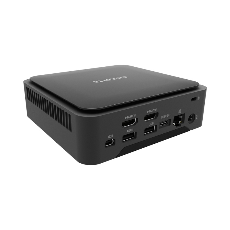 Gigabyte GB-BER5HS-5600 barebone PC/ poste de travail Noir 5600U 2,3 GHz