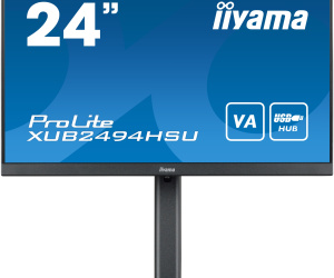 iiyama ProLite XUB2494HSU-B2 écran plat de PC 60,5 cm (23.8") 1920 x 1080 pixels Full HD LED Noir